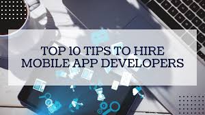 This platform allows companies to hire app developers over a secured site. Top 10 Experts Tips To Hire Mobile App Developers