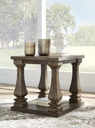 New Look Furniture Johnelle Gray End Table