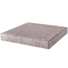 pewter square concrete step stone