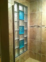 Glass Acrylic Block Tub Shower Window