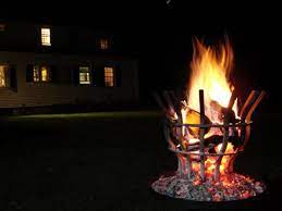 Outdoor Fire Pits Grate Wall Of Fire