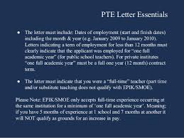 Epik And Smoe Proof Of Teaching Experience Letter Teaching English