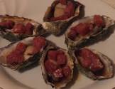 bbq salami oysters