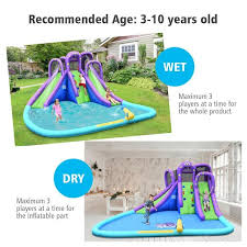 Gymax Inflatable Water Park Octopus