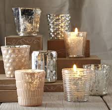 Mixed Metals Candles Votive Holders