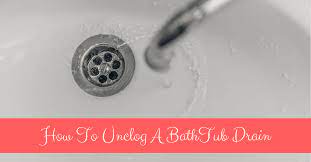 to unclog a bathtub drain with bleach