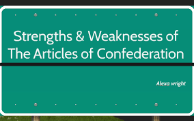 articles of conderation by alexa wright