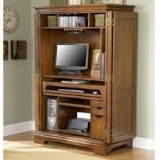 Cabinets enclose a rack, which is a frame that provides a means for mounting electronic equipment. Computer Armoire With Pocket Doors Ideas On Foter