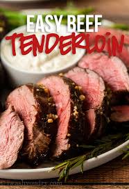 roast beef tenderloin recipe