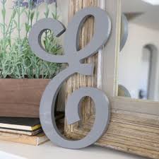 Decorative Wooden Letters Custom Wall