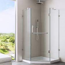 Clear Glass Shower Enclosure