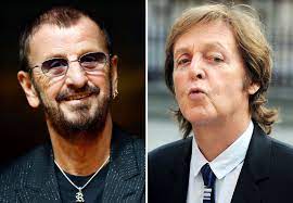 Ringo Starr und Paul McCartney ...