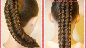 Some hairstylists find hair braiding difficult maybe because it is a complex structure or pattern formed by intertwining three or more strands of hair. Twisted Edge Fishtail Braid Hair Tutorial Youtube