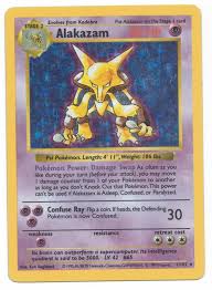 We did not find results for: Pokemon Card Alakazam Holo 1 102 Shadowless Base Set R