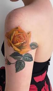 No matter to which religion you belong you should get its symbol inked on your body along with the name of the deceased. 60 Yellow Rose Tattoos And Their Meanings