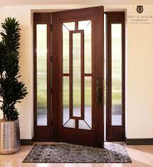 Swing Wooden Glass Door For Office
