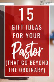 27 gift ideas for your pastor that go