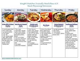weight watchers friendly meal plan 24
