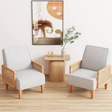 andeworld accent chair set of 2 with