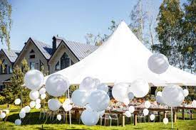white tents for top