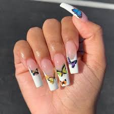 More acrylic nails design ideas that we found on pinterest. 55 Long Acrylic Nail Ideas To Express Your Personality Long Acrylic Nails Coffin Long Acrylic Nails Acrylic Nails Stiletto