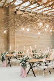 twig and branch wedding décor