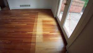 repair sun damaged hardwood flooring