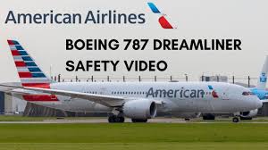 american airlines safety video boeing