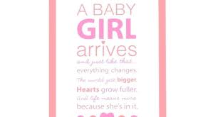 Baby Girl Announcement New Baby Girl Announcement Quotes Archives
