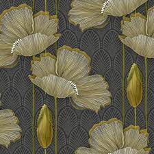 Art Deco Wallpaper Fabric Wallpaper
