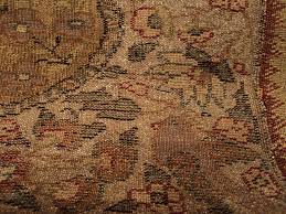 7296 antique kayseri silk and metal rug