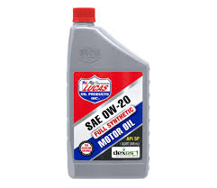 synthetic motor oils sae 0w 20