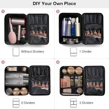 makeup bag bagsmart travel cosmetic