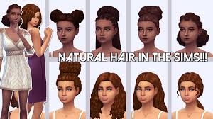 maxis match curly hair collection sims