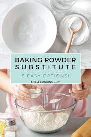 baking powder subsute ideas 5 quick