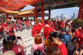 Chinese new year, also known as lunar new year or spring festival, is the most important festival in china. Kuala Lumpur Malaysia February 5 2019 Beautiful Lion Dance Stock Photo Picture And Royalty Free Image Image 116934549
