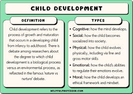5 types of development physical