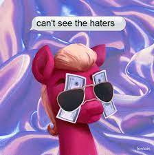 Can t see the haters