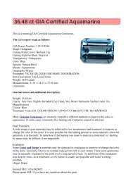 I can see we have to take this slowly. Get 36 48 Ct Gia Certified Aquamarine Gegenuine Gemstone By Andrewjacson Issuu
