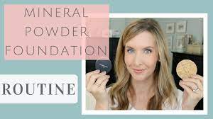 how to apply mineral powder foundation