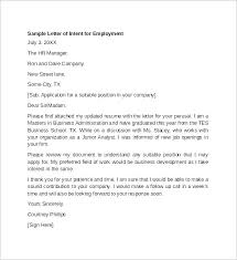 Letter Of Intent Templates Agarvain Org