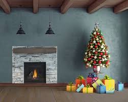 Faux Fireplace Wall Decal Decor