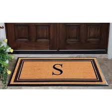 monogrammed door mats mats the