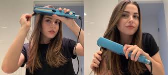 rature to flat iron your hair