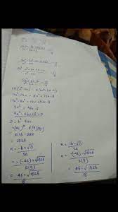Solve Using Formula X2 3x A2 A 2 0