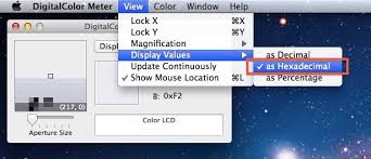 Digital Color Meter In Mac Os X