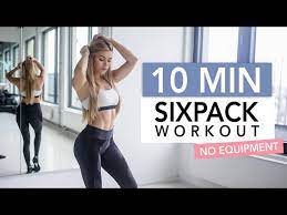 10 min sixpack workout no equipment