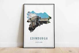 Vennel Travel Poster Wall Art Unframed