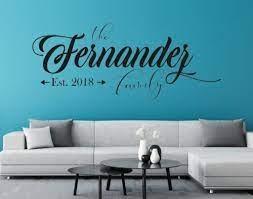 The Fernandez Family Wall Decal Sticker