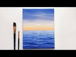 Acrylic Painting For Beginners Ocean